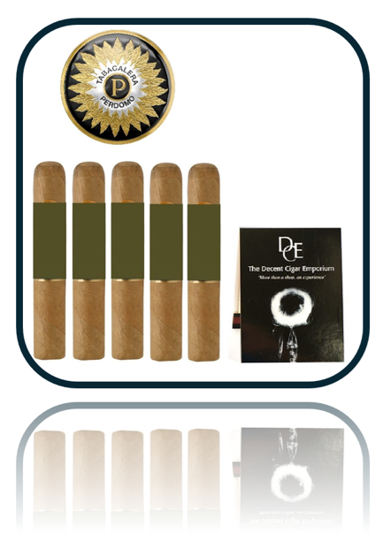 Perdomo 10th Anniversary Connecticut Robusto - 5 PACK !